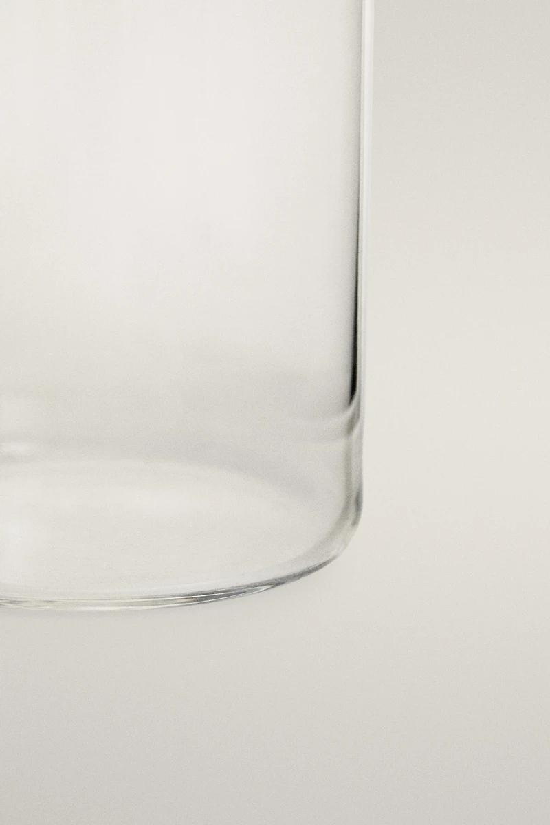 VERRE À BOISSON GAZEUSE DROIT CRISTALLIN