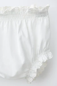 EMBROIDERED SHIRT AND BOTTOMS SET