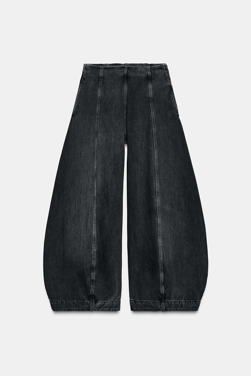 ZW COLLECTION BALLOON HIGH-RISE JEANS