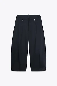 ZW COLLECTION CROP BALLOON PANTS