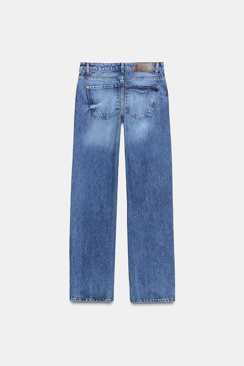 Z1975 LOW RISE STRAIGHT JEANS