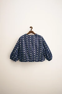 ZARA TIMELESS - VESTE FLEURS BRODÉES