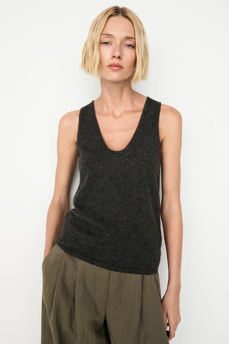 100% Cashmere Knit Top