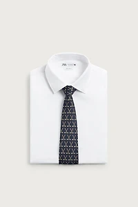 100% SILK JACQUARD GOLF TIE