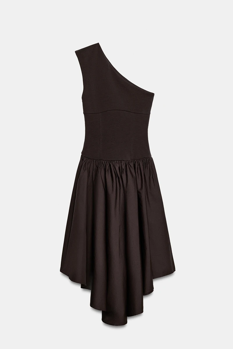 ASYMMETRIC COMBINED DRESS