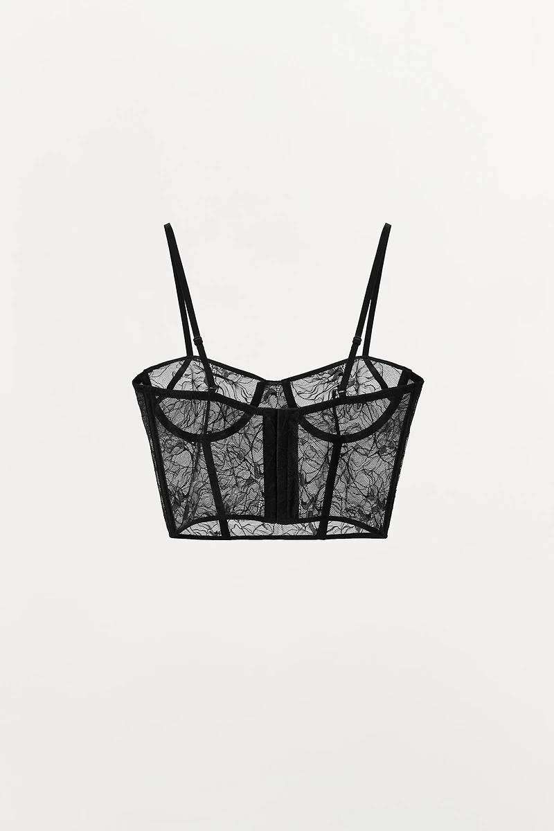 CORSET ARMATURES DENTELLE