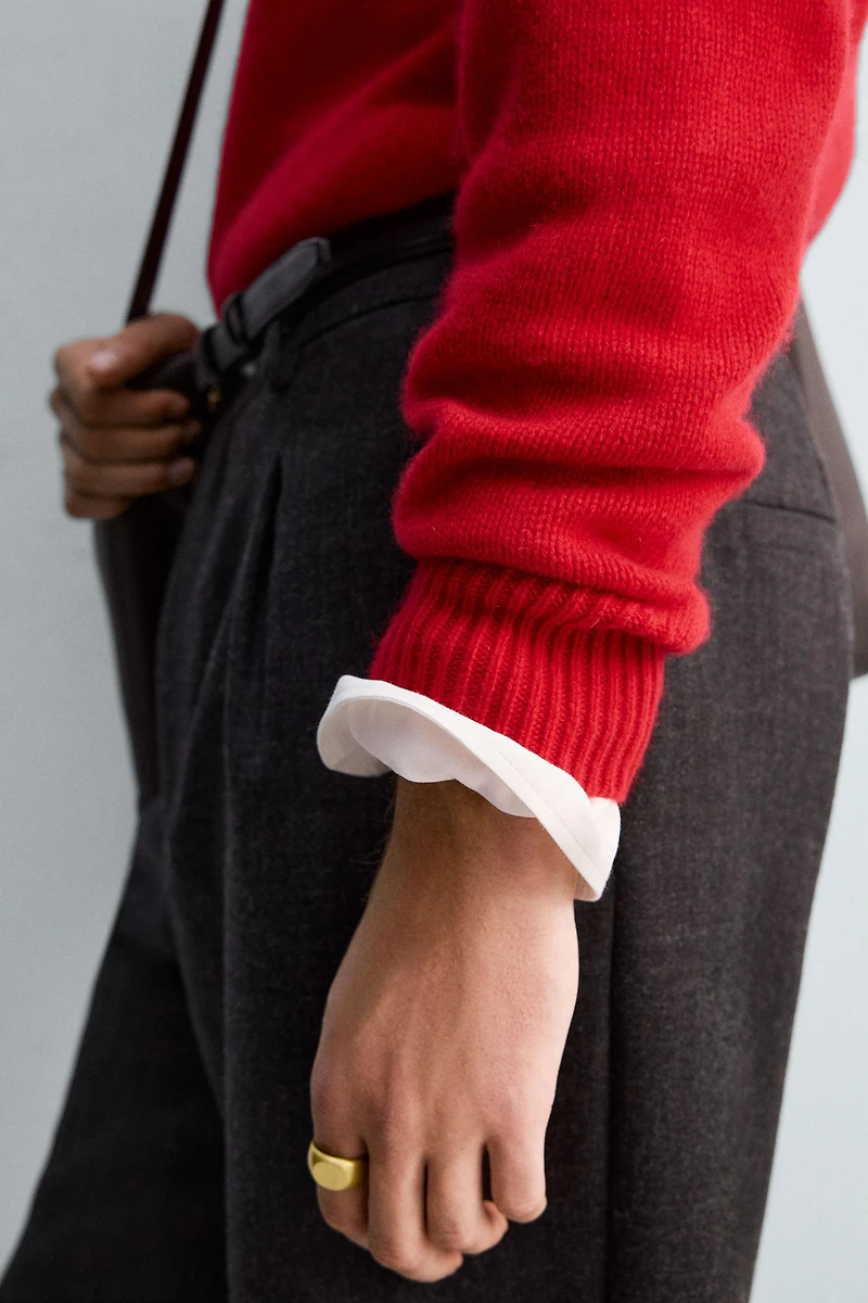 LIMITED EDITION WOOL - CASHMERE SWEATER