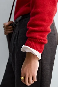 LIMITED EDITION WOOL - CASHMERE SWEATER