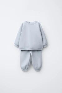ENSEMBLE SWEAT-SHIRT ET PANTALON DE JOGGING BASIQUE