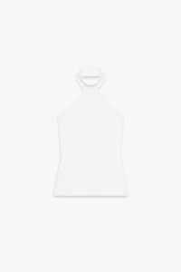 TOP HALTER POLYAMIDE