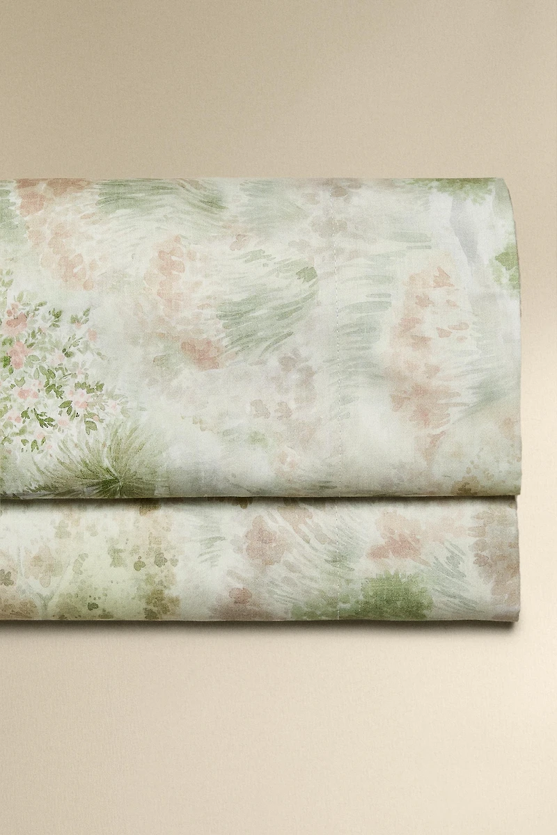 GARDEN PRINT FLAT SHEET