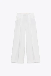 ZW COLLECTION WIDE LEG PLEATED PANTS