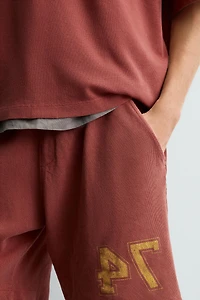 VARSITY OPEN WEAVE SHORTS