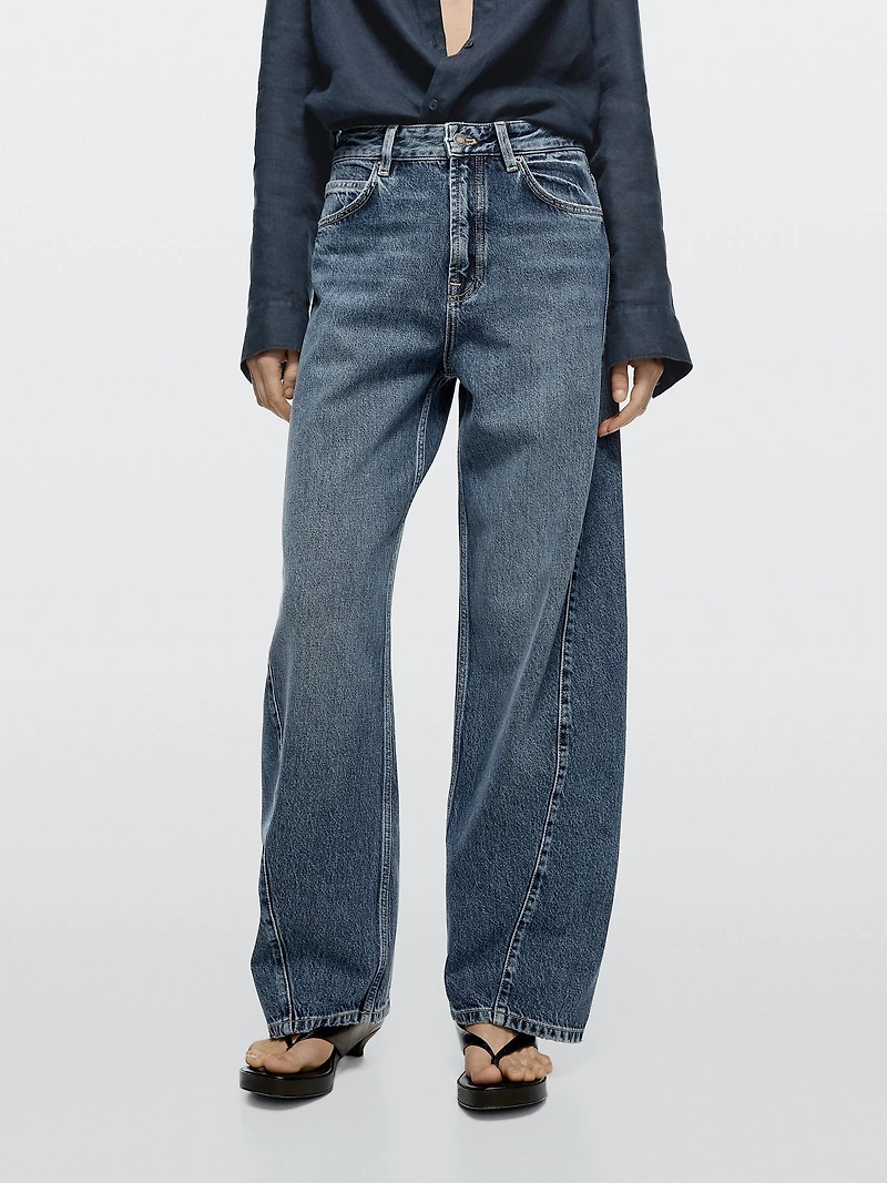 Jean barrel fit