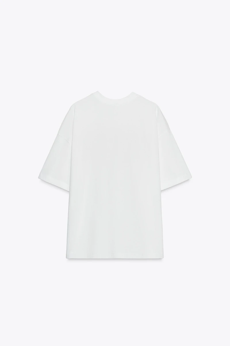 OVERSIZED TEXT T-SHIRT