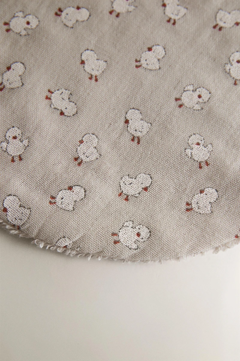 BAVOIR BÉBÉ LAPINS