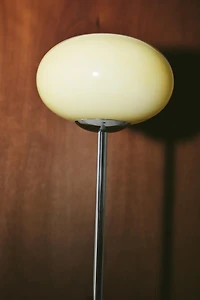 LAMPE DE SOL VERRE ET MÉTAL