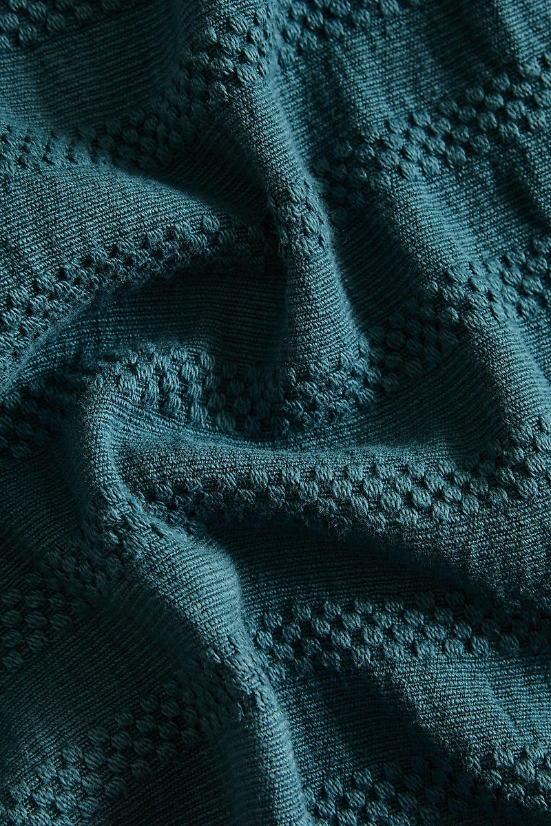 KIDS STRIPED TEXTURED BEDSPREAD
