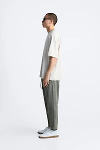 PANTALON DÉLAVÉ AVEC TAILLE JOGGING