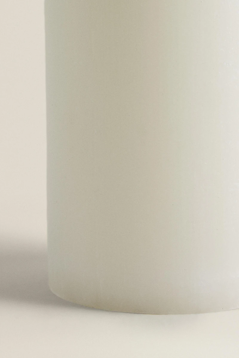 BOUGIE DÉCORATIVE CYLINDRIQUE