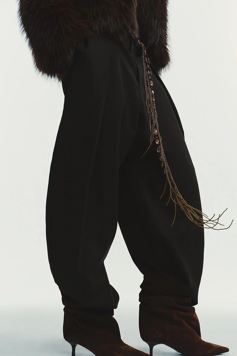 PLEATED BALLOON PANTS