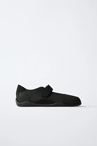 SPORTY BALLET FLATS WITH PIECES