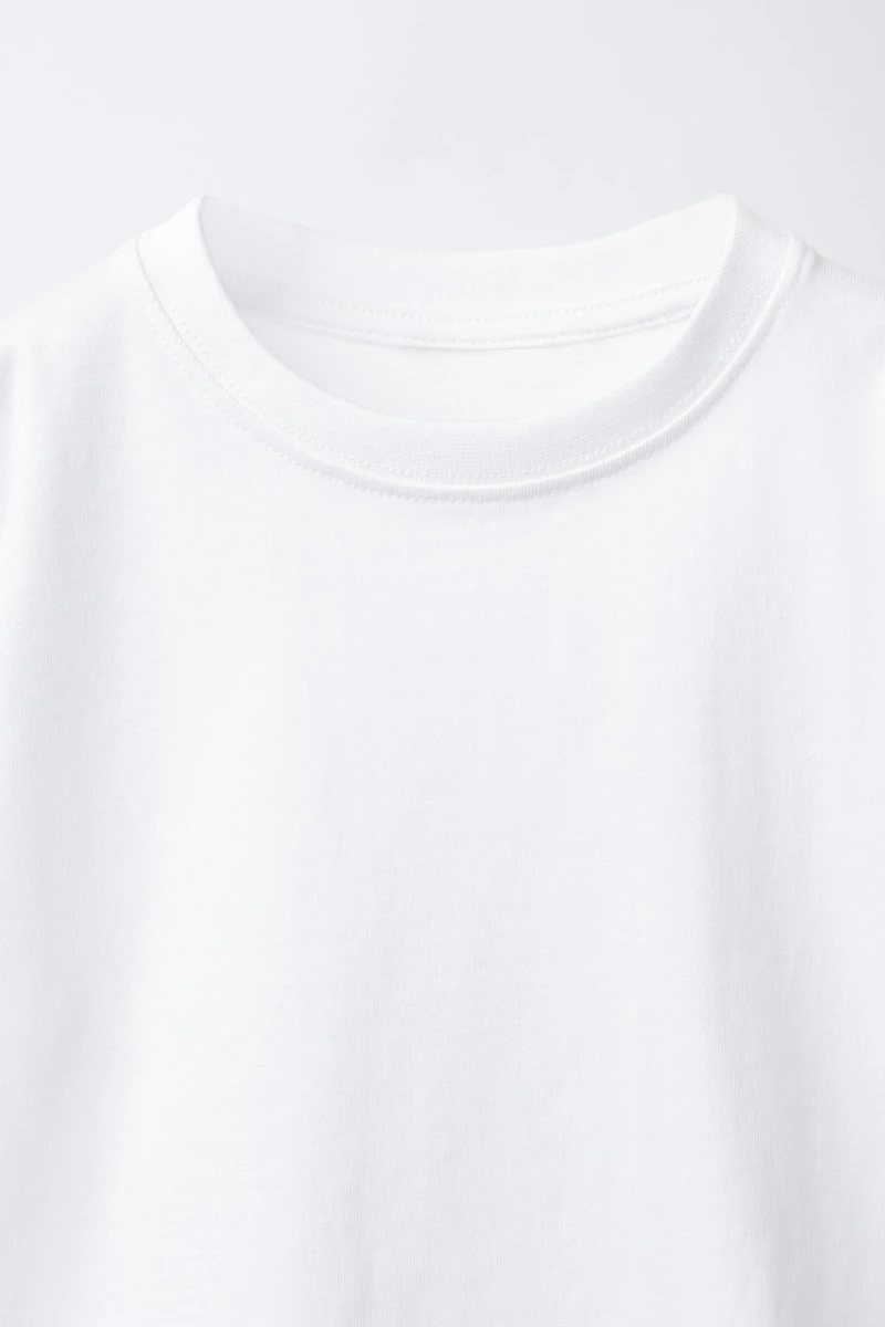 T-SHIRT UNI COL ROND