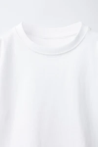 T-SHIRT UNI COL ROND