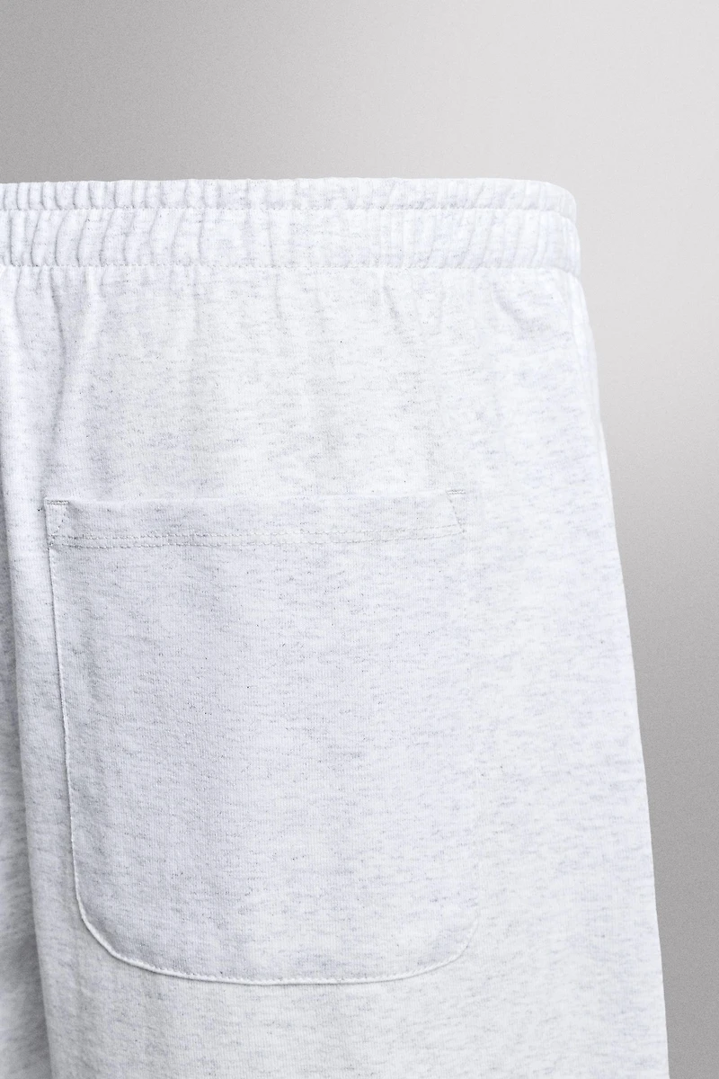9" COTTON JOGGER SHORTS