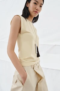 COTTON BLEND T-SHIRT