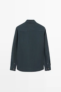 Faded 100% linen shirt