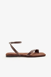 LIMITED EDITION FLAT SUEDE SANDALS