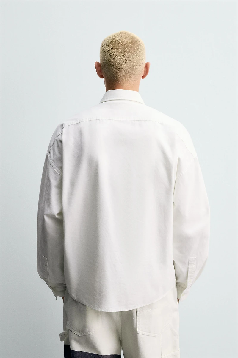 CHAMPION® X ZARA PATCH OXFORD SHIRT