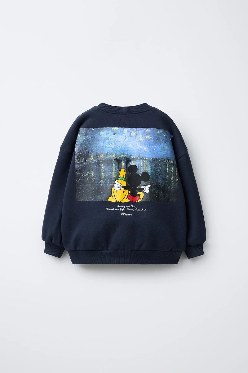 PRINTED MICKEY MOUSE © DISNEY SWEATSHIRT