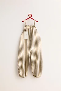 ZARA TIMELESS - LONG STRIPED OVERALLS