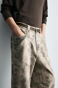 PANTALON IMPRIMÉ ABSTRAIT