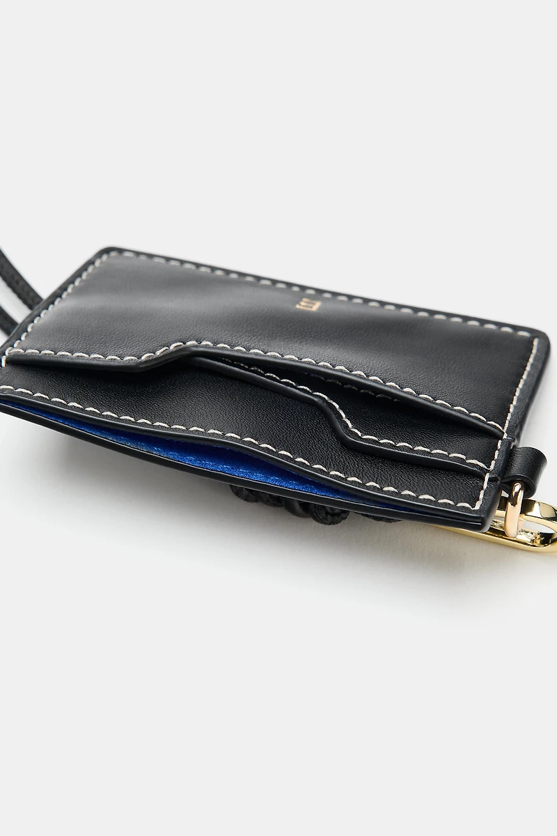 LEATHER CARD HOLDER WALLET