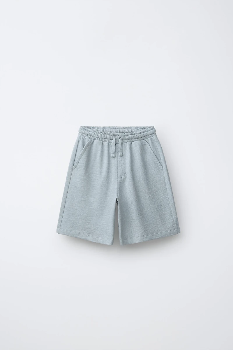 RUSTIC POLO AND BERMUDA SET WITH LABEL