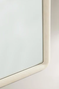 FULL LENGTH MIRROR WITH A WOODEN BOW