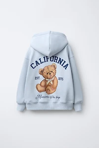 BEAR HOODIE SWEATSHIRT
