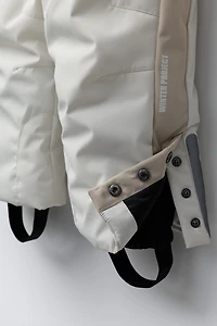 COLOR BLOCK WATER-RESISTANT AND WINDPROOF OVERALLS