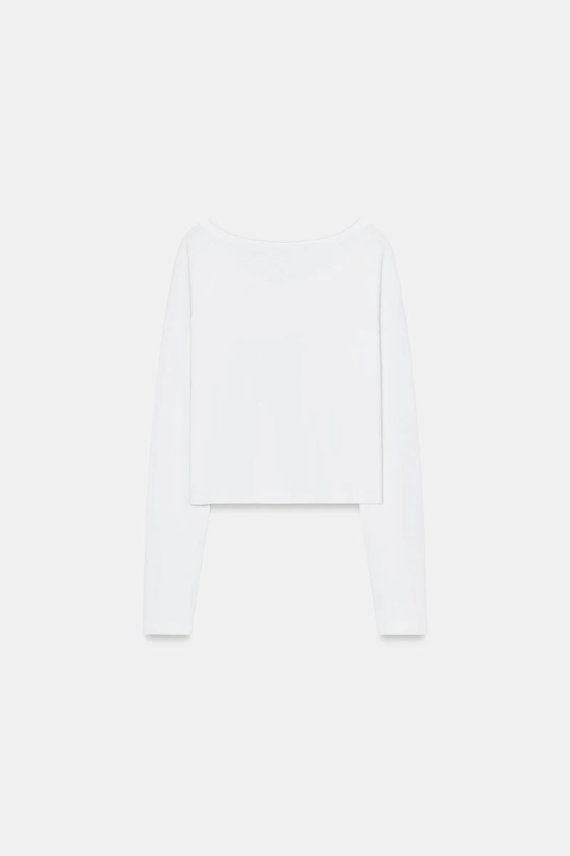 HENLEY NECK T-SHIRT