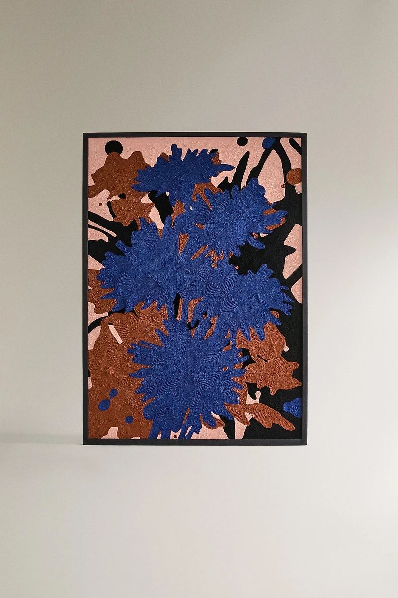 TAPISSERIE COTON FLEURS X COLLAGERIE
