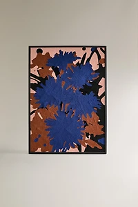 TAPISSERIE COTON FLEURS X COLLAGERIE
