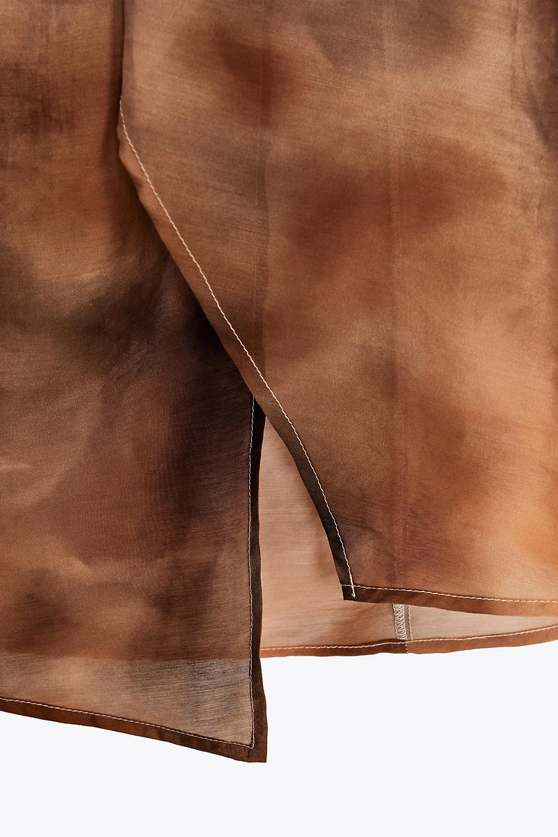 KNOTTED PRINT SARONG