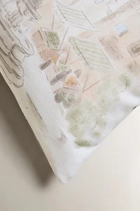 LANDSCAPE THROW PILLOW COVER