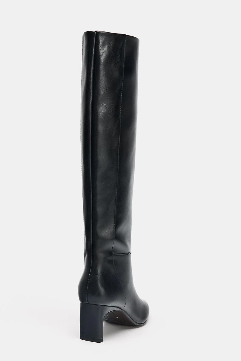WIDE HEEL BOOTS