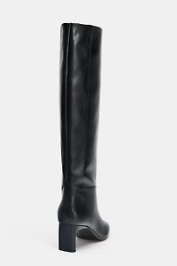 WIDE HEEL BOOTS