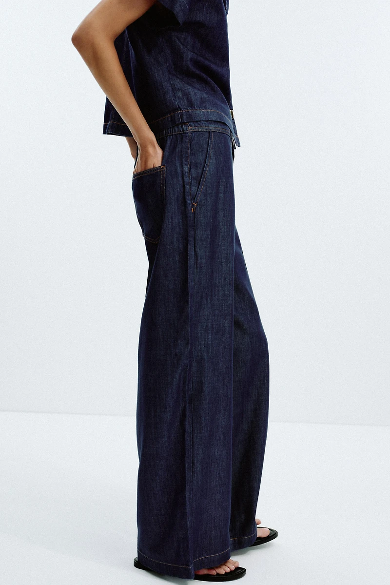Z1975 WIDE LEG SEAM JEANS
