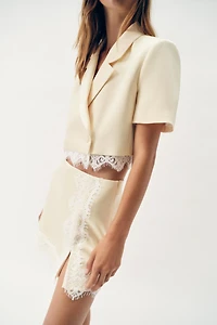 JUPE-PANTALON EN DENTELLE